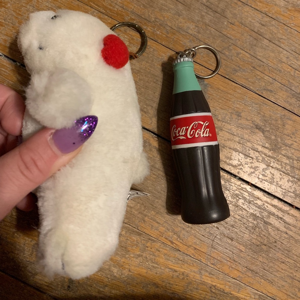 Coca cola key chains
